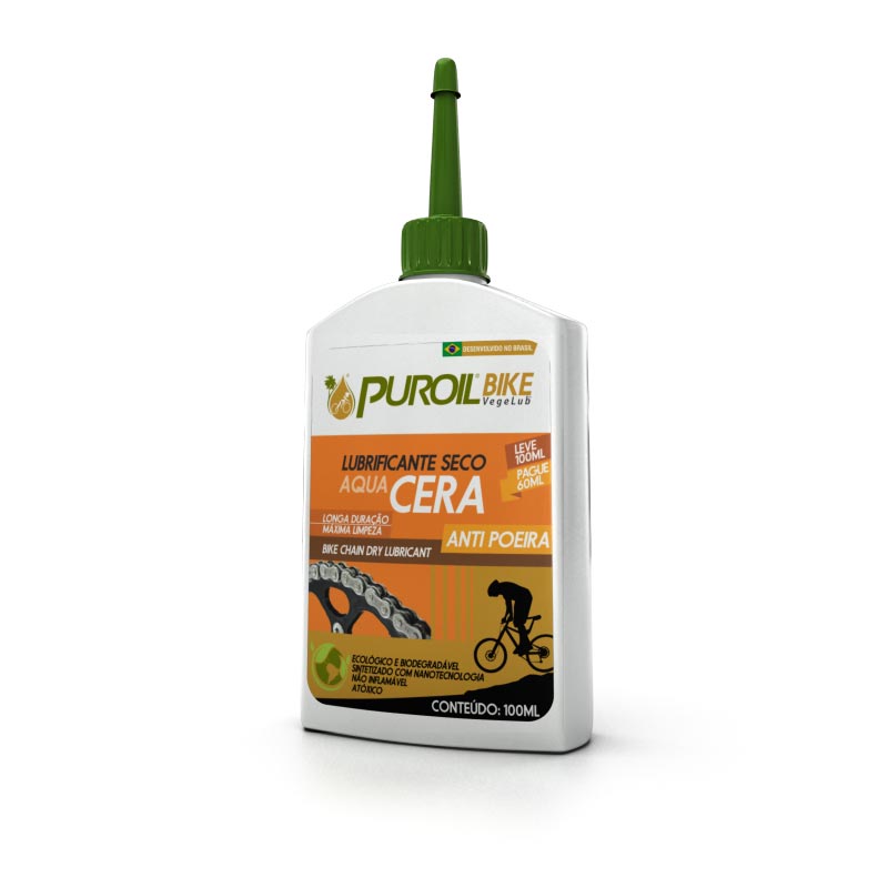 Lubrificante Bike - Lubrificante Seco Bike Aqua Cera 100ml